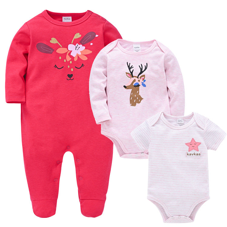 Baby 3-piece Baby Clothes For Boys and Girls - Mubimart -  