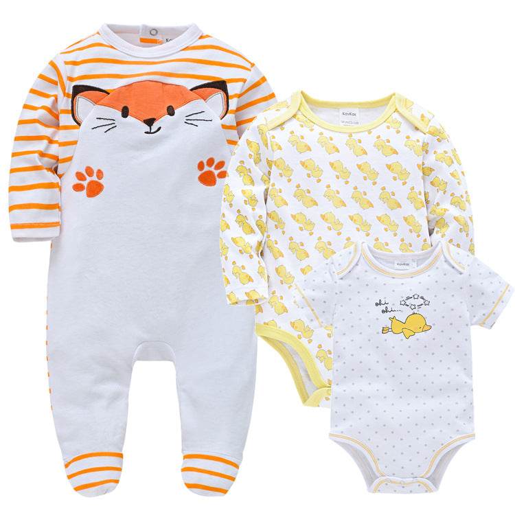 Baby 3-piece Baby Clothes For Boys and Girls - Mubimart