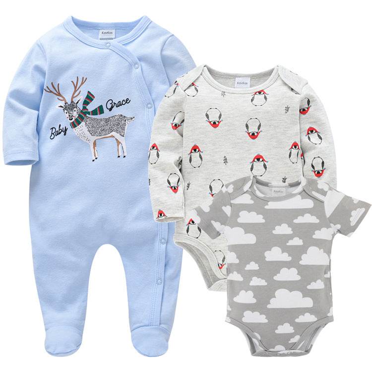 Baby 3-piece Baby Clothes For Boys and Girls - Mubimart