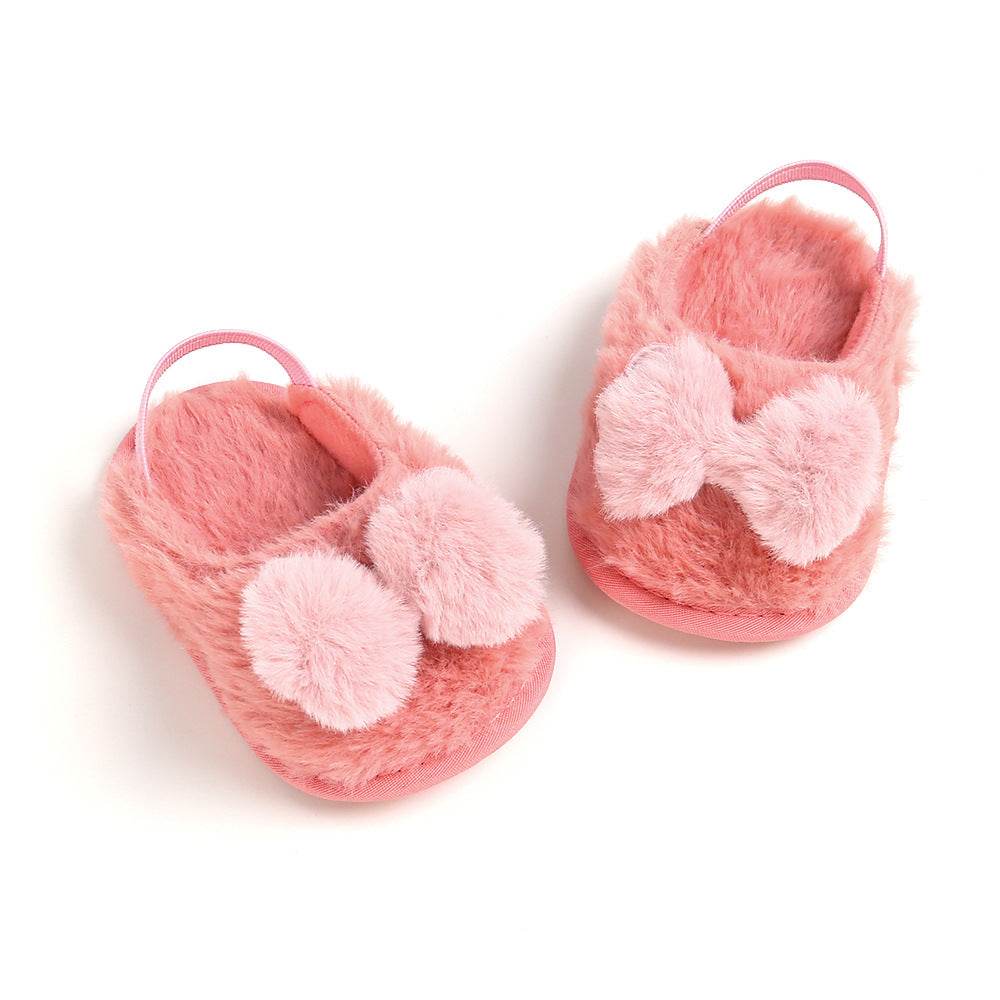 Baby Autumn Winter Small Cotton Shoes Toddler Socks - Mubimart