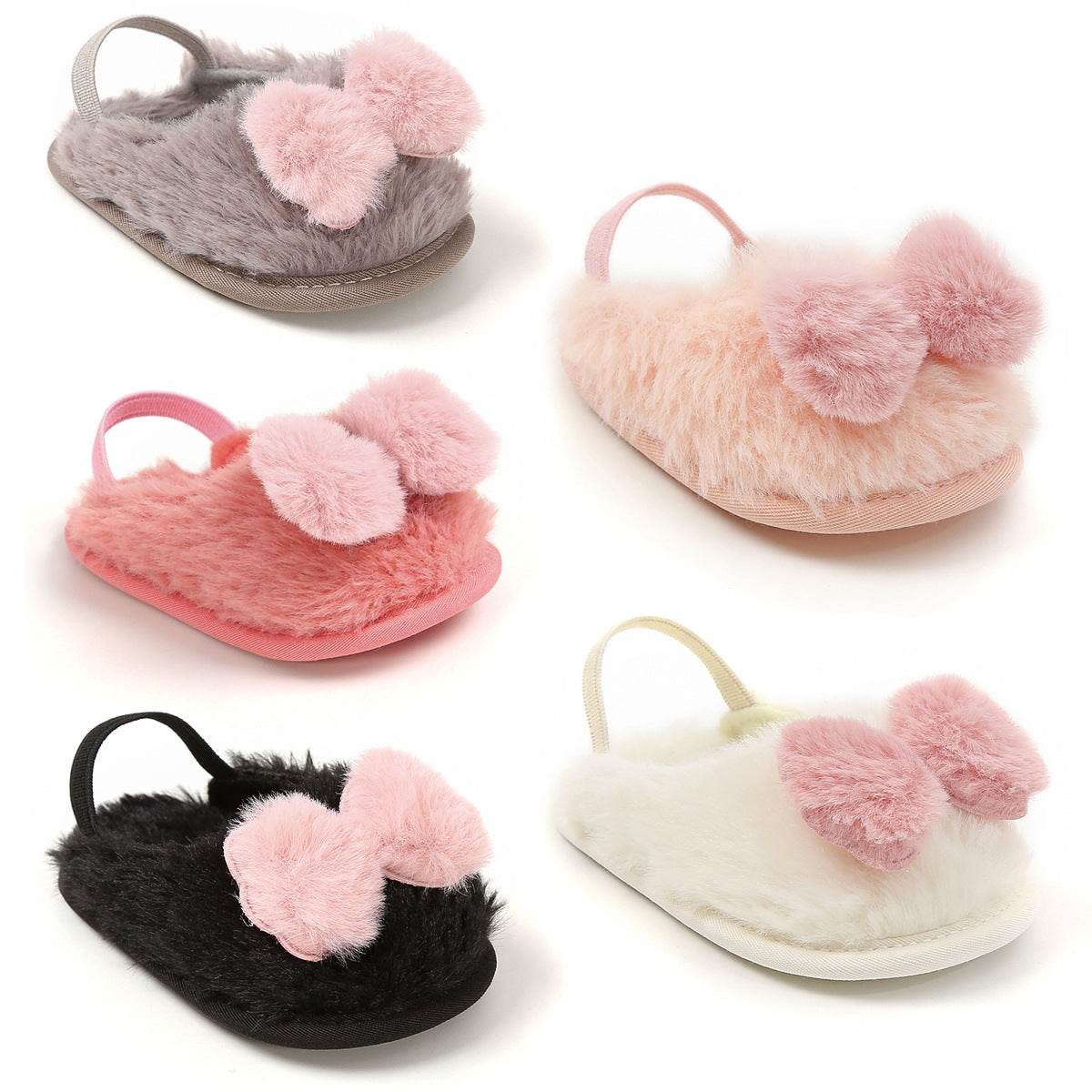 Baby Autumn Winter Small Cotton Shoes Toddler Socks - Mubimart
