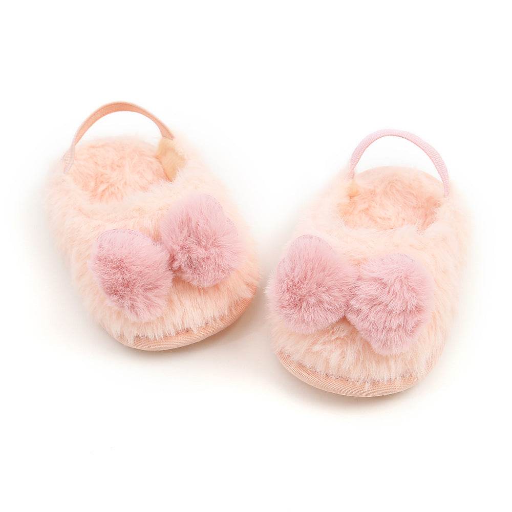 Baby Autumn Winter Small Cotton Shoes Toddler Socks - Mubimart