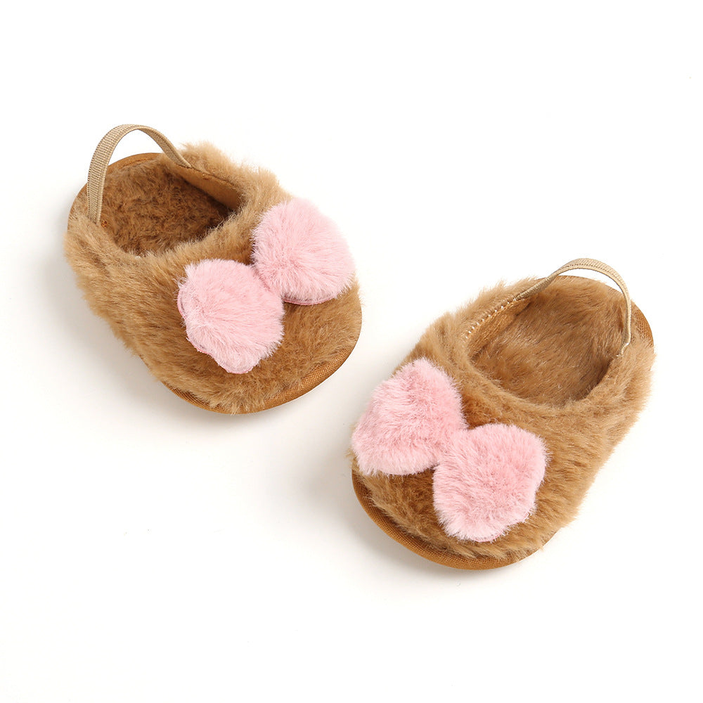 Baby Autumn Winter Small Cotton Shoes Toddler Socks - Mubimart -  