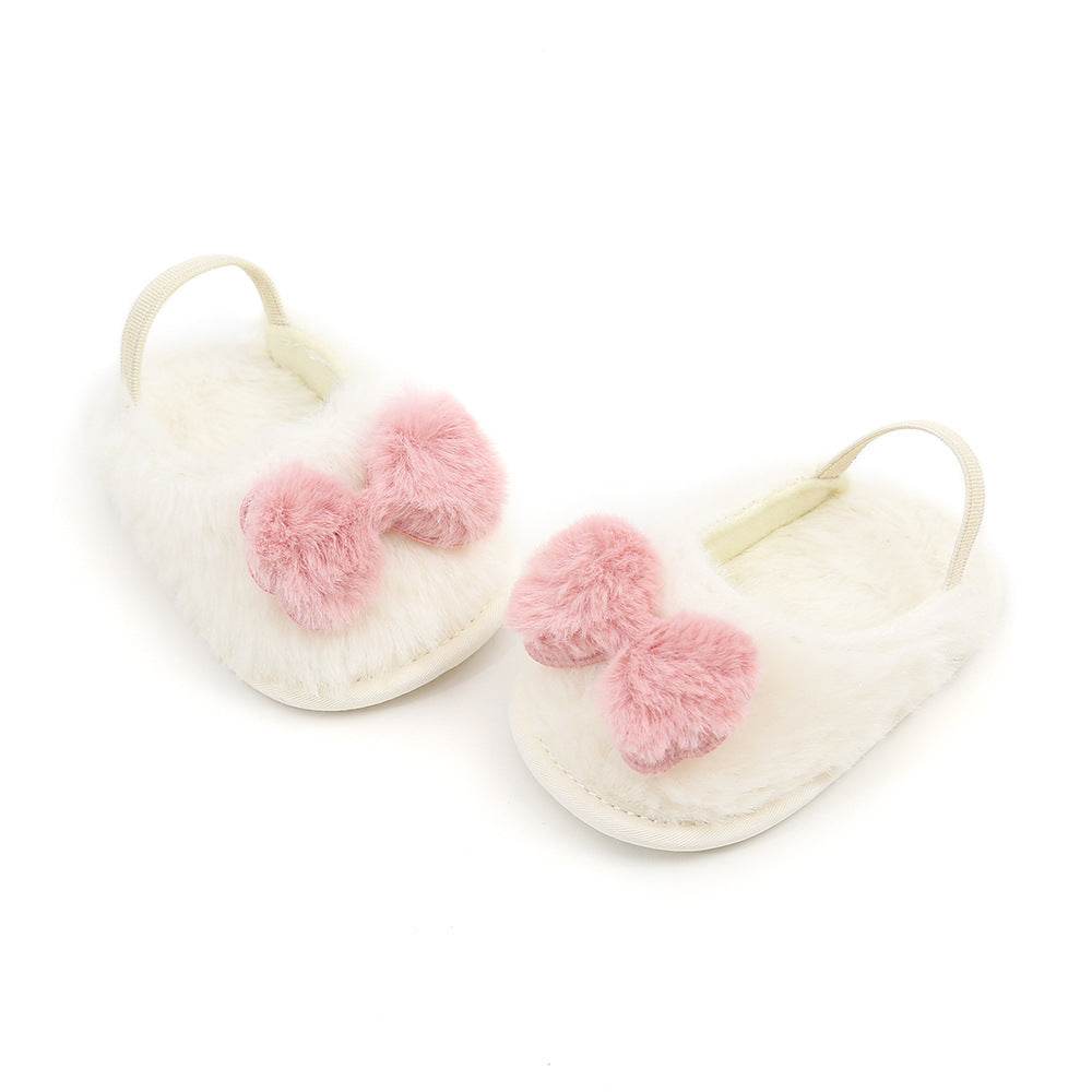 Baby Autumn Winter Small Cotton Shoes Toddler Socks - Mubimart