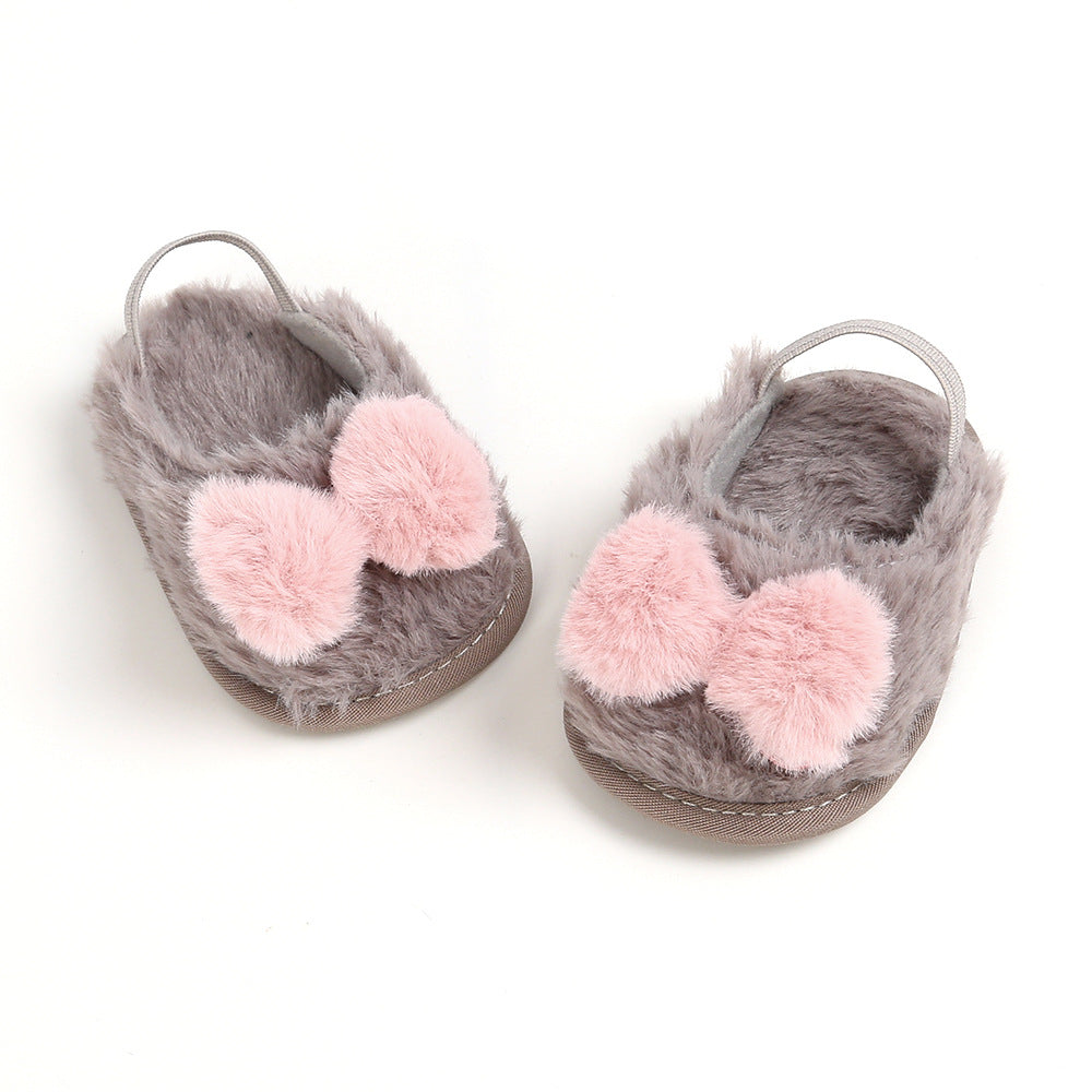 Baby Autumn Winter Small Cotton Shoes Toddler Socks - Mubimart -  