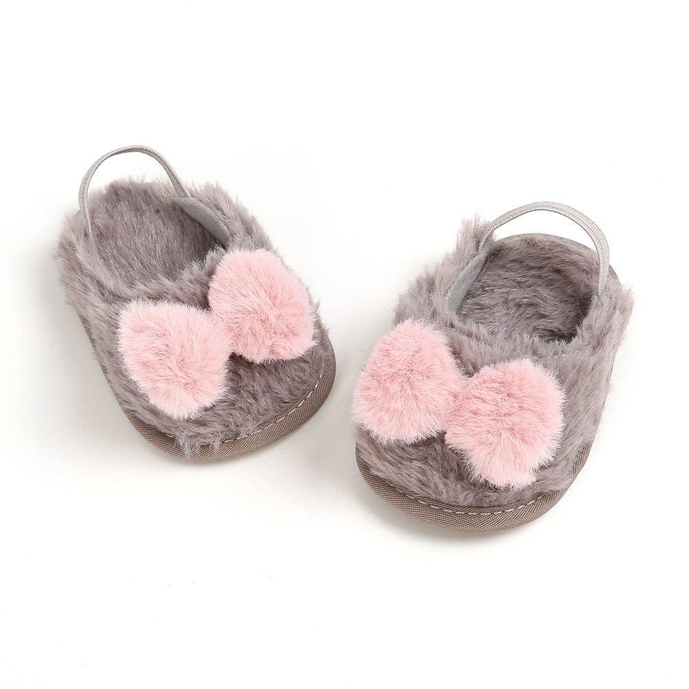 Baby Autumn Winter Small Cotton Shoes Toddler Socks - Mubimart