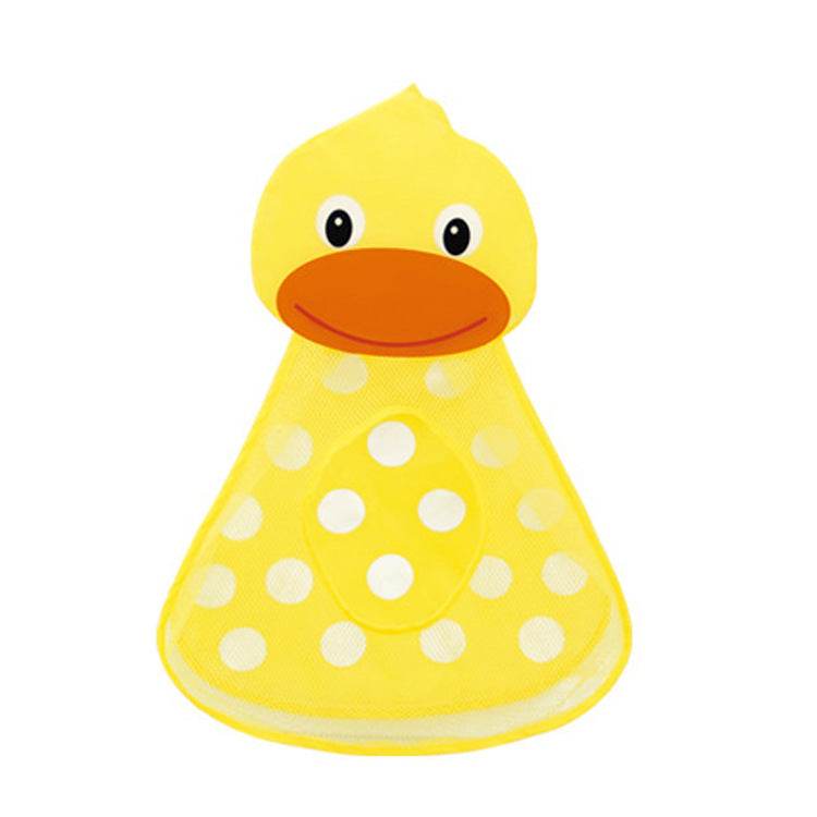 Baby Bathtub Toy Mesh Duck Storage Bag Organizer Holder Bathroom Organiser Mesh Storage Toy For Children Baby Gift Bathtub Toy - Mubimart