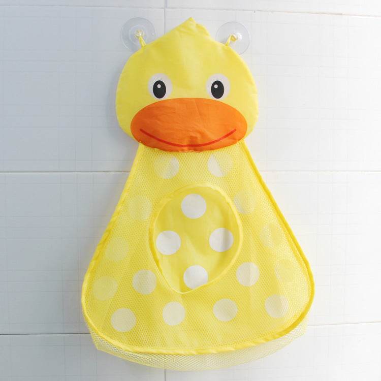 Baby Bathtub Toy Mesh Duck Storage Bag Organizer Holder Bathroom Organiser Mesh Storage Toy For Children Baby Gift Bathtub Toy - Mubimart