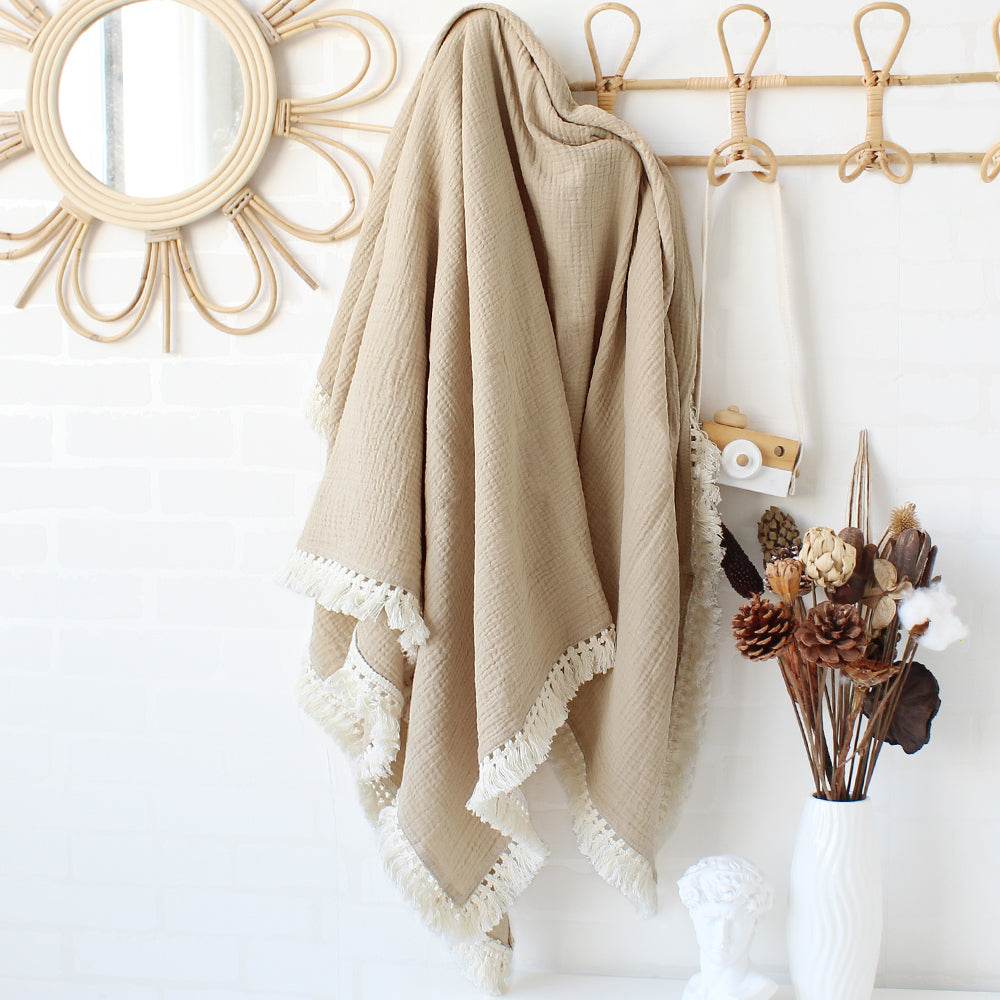 Baby Blanket Ver Ruffle Newborn - Mubimart