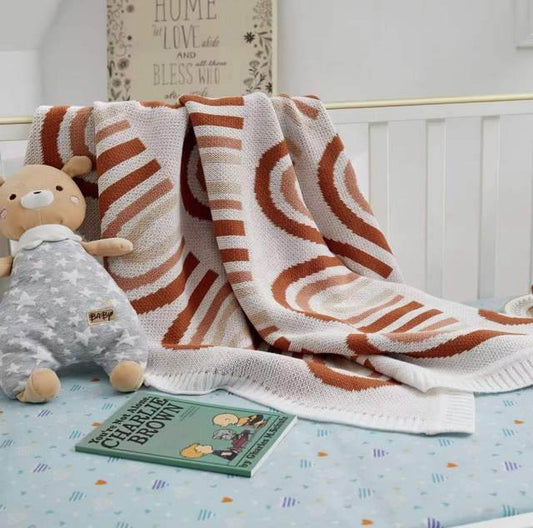 Baby Blankets Breathable Newborn Boy Girl Swaddle Wrap Recei - Mubimart