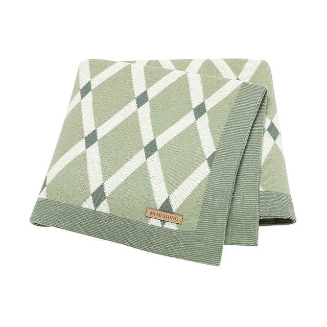 Baby Blankets Breathable Newborn Boy Girl Swaddle Wrap Recei - Mubimart