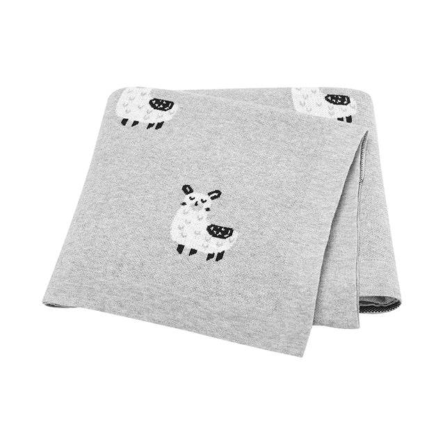 Baby Blankets Breathable Newborn Boy Girl Swaddle Wrap Recei - Mubimart
