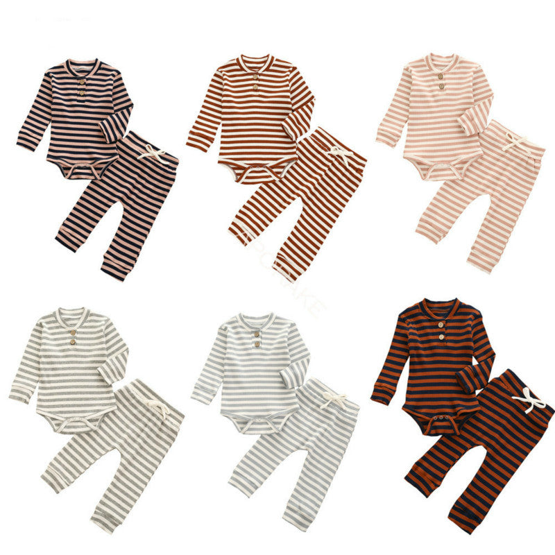 Baby Boy Clothing Set Cotton Tights Newborn Girl - Mubimart - Baby Cloth 