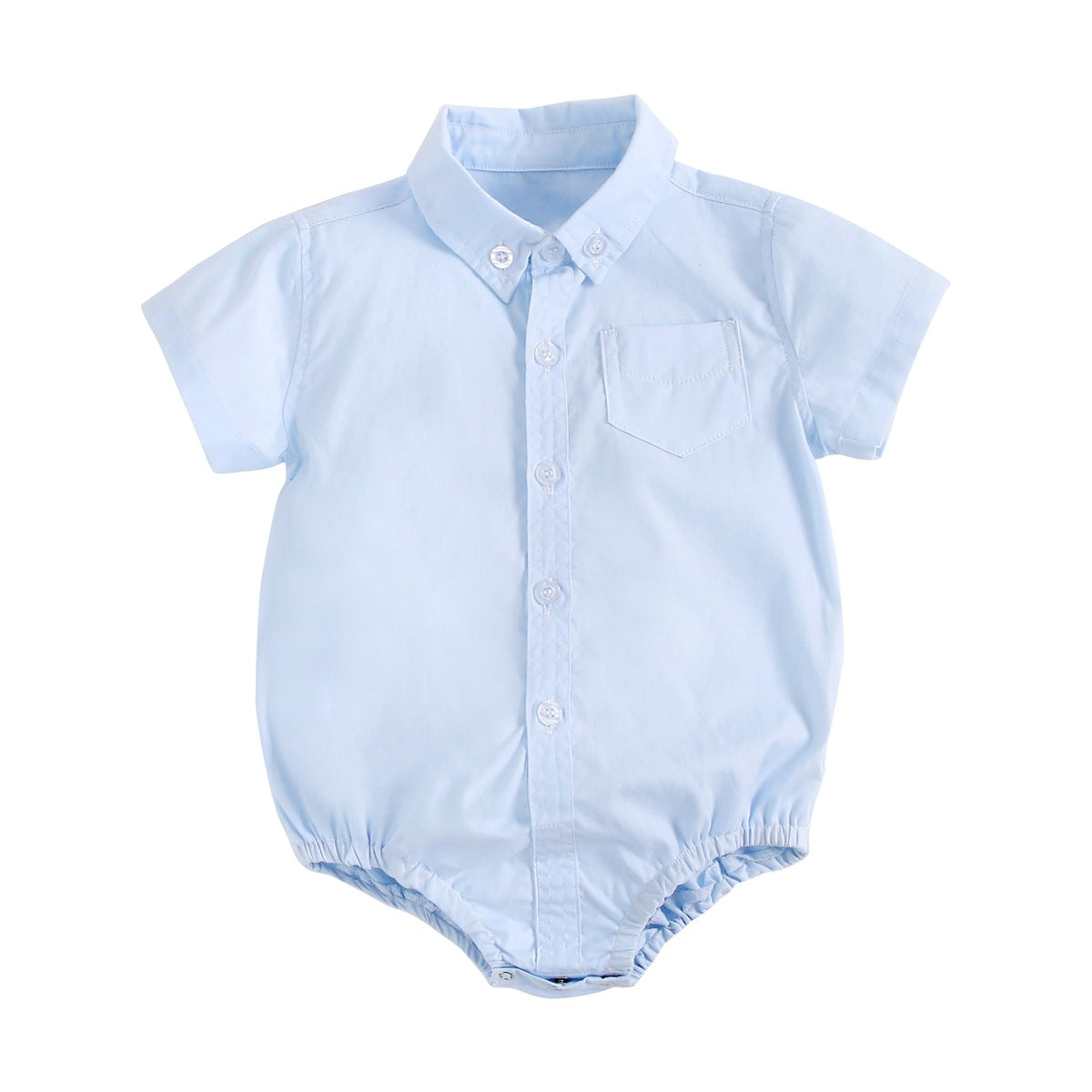 Baby Clothes Boys Baby Shirt Newborn Cotton Short Sleeves - Mubimart -  