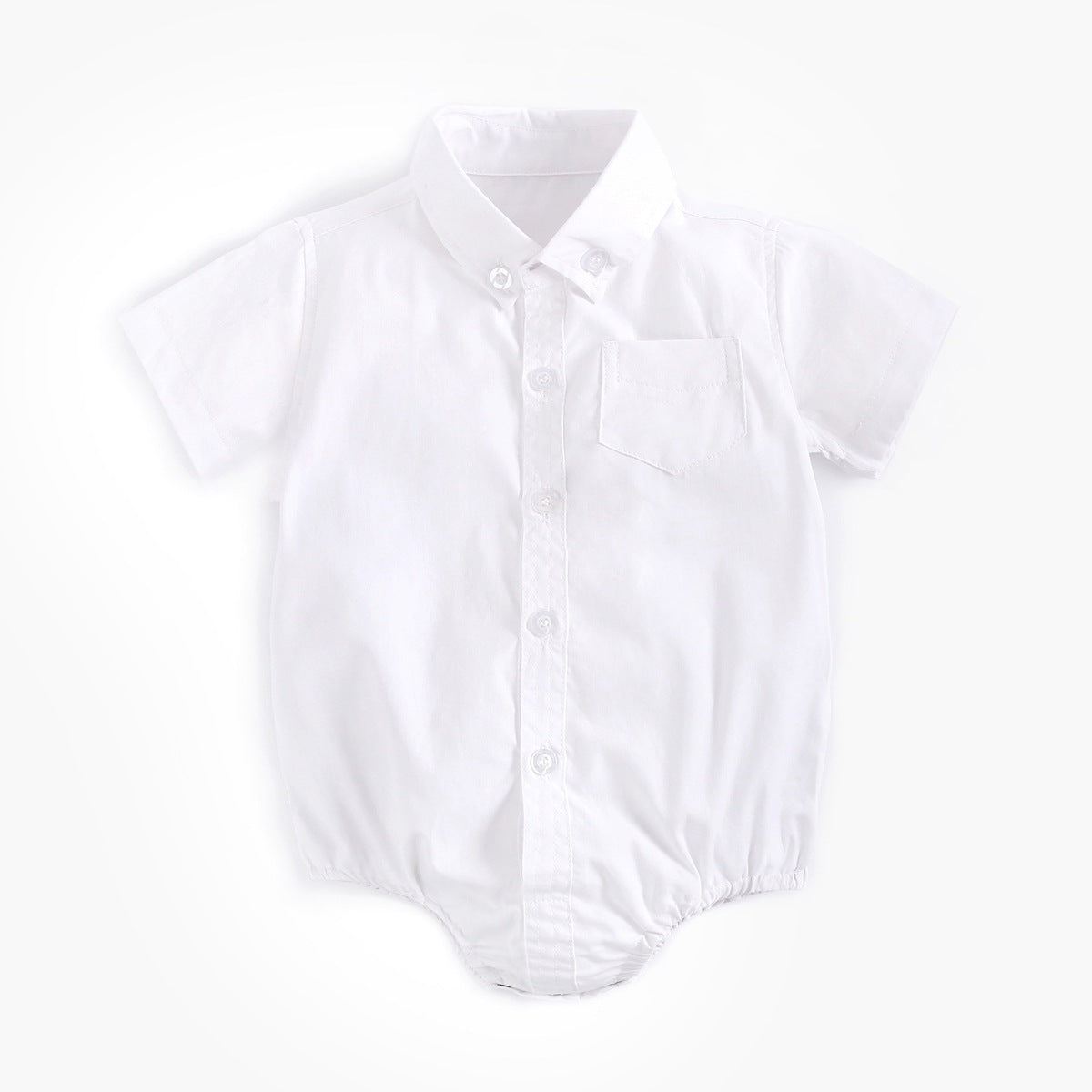 Baby Clothes Boys Baby Shirt Newborn Cotton Short Sleeves - Mubimart -  