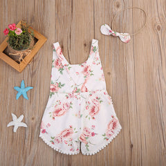 Mubimart Baby Clothing Newborn Kid Baby Girl Floral Romper Clothes Sleeveless Jumpsuit Tassel Sunsuit Outfit Set Mubimart Baby girl floral romper Baby girl sleeveless outfit Baby girl summer fashion Baby wardrobe essential Comfortable baby sunsuit Cute infant clothing Fashionable baby attire Floral baby fashion High-quality baby clothes Infant tassel romper Newborn baby girl outfit set Sleeveless baby jumpsuit Soft newborn jumpsuit Stylish baby girl romper Summer baby outfit Trendy baby girl clothes