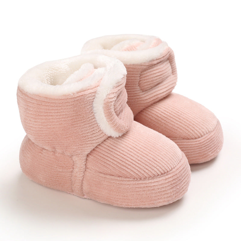 Baby Cotton Shoes, Soft Sole Baby Shoes, Casual Toddler Shoes - Mubimart -  