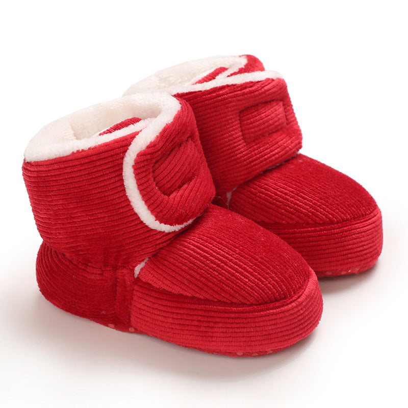 Baby Cotton Shoes, Soft Sole Baby Shoes, Casual Toddler Shoes - Mubimart -  