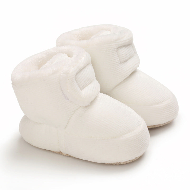 Baby Cotton Shoes, Soft Sole Baby Shoes, Casual Toddler Shoes - Mubimart -  