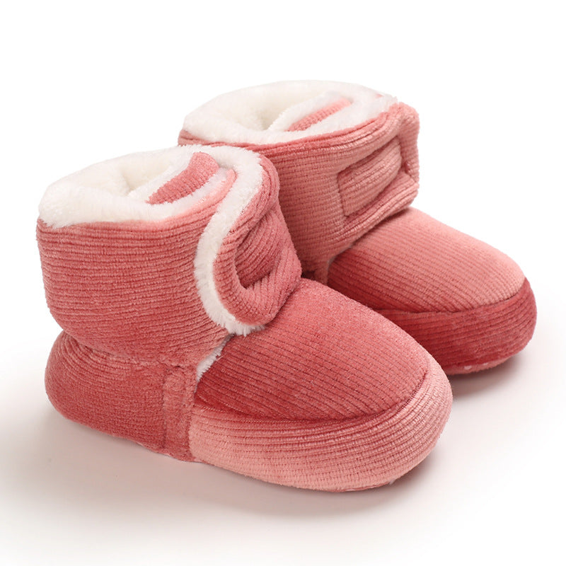 Baby Cotton Shoes, Soft Sole Baby Shoes, Casual Toddler Shoes - Mubimart -  