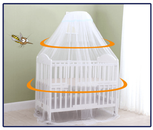 Baby Crib Clip-on Babies' Bed Complete-type Foldable Mosquito Net - Mubimart