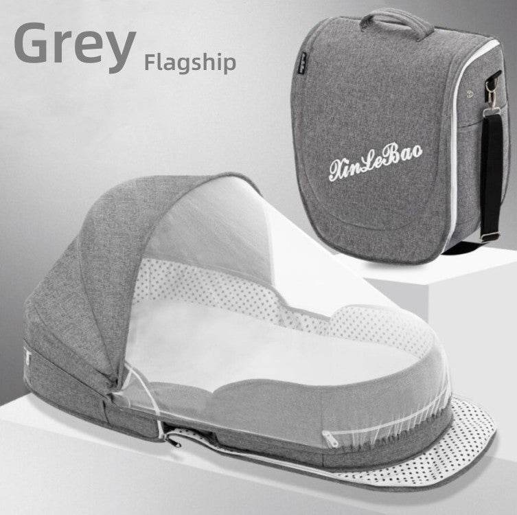 Baby Crib Portable Removable Bed In Bed Multifunctional Foldable Babies' Bed Newborn Bb Small Bed With Mosquito Net - Mubimart