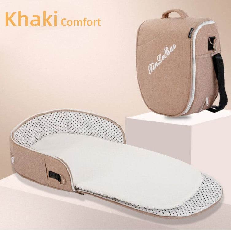 Baby Crib Portable Removable Bed In Bed Multifunctional Foldable Babies' Bed Newborn Bb Small Bed With Mosquito Net - Mubimart
