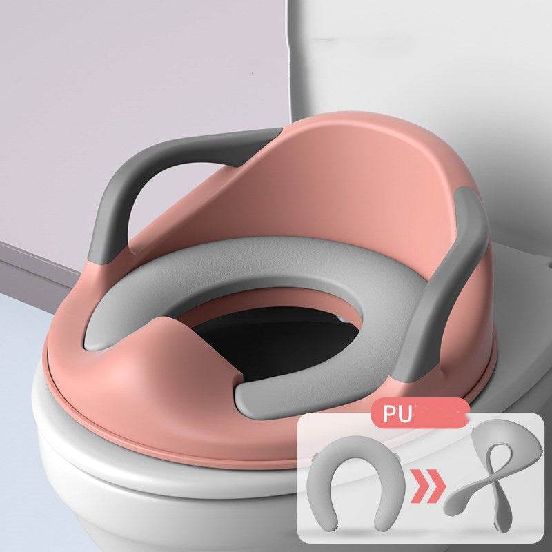 Baby Cushion Frame Potty Cover Ladder Girl Toilet Toilet - Mubimart