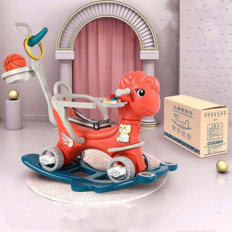 Baby Dual-purpose Rocking Carriage Child Rocking Chair - Mubimart