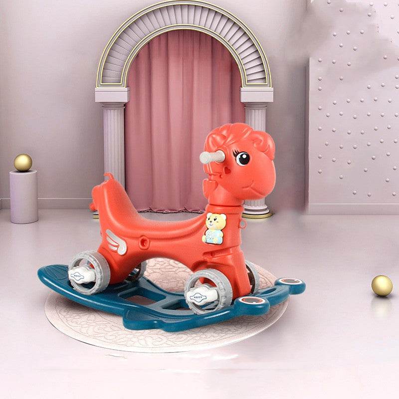 Baby Dual-purpose Rocking Carriage Child Rocking Chair - Mubimart