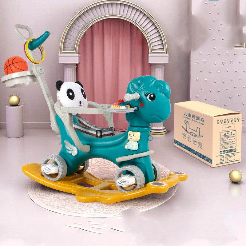 Baby Dual-purpose Rocking Carriage Child Rocking Chair - Mubimart