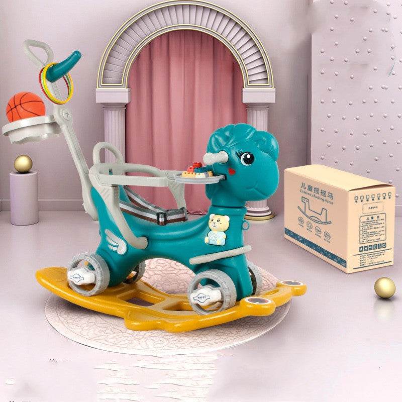 Baby Dual-purpose Rocking Carriage Child Rocking Chair - Mubimart