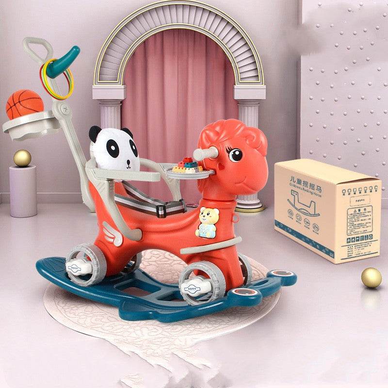 Baby Dual-purpose Rocking Carriage Child Rocking Chair - Mubimart