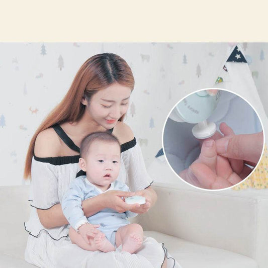 Baby Electric Nail Grinder Children's Nail Clipper Baby Nail Clipper Set Cutter For Newborn - Mubimart