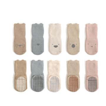 Baby Floor Socks, Indoor Toddler Socks, Autumn And Winter Combed - Mubimart