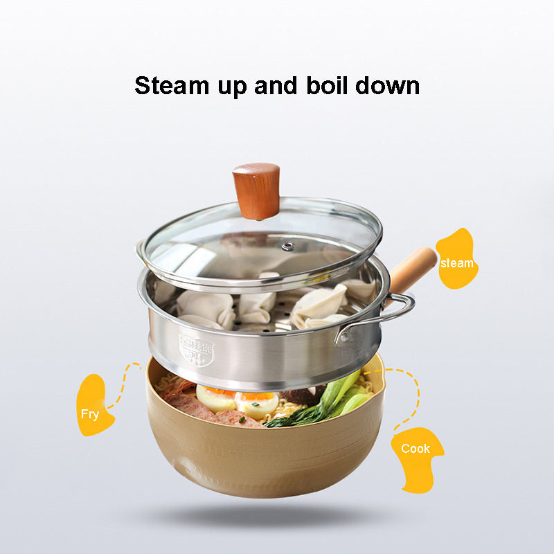 Baby Food Supplement Non-stick Household Non-stick Noodle Cooking Mini Hot Milk Pot - Mubimart -  