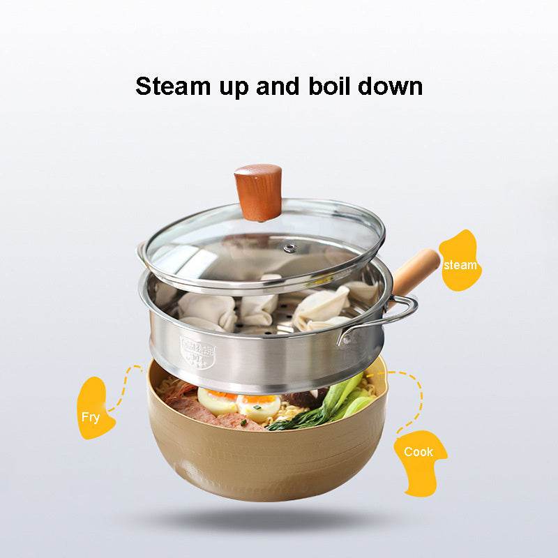 Baby Food Supplement Non-stick Household Non-stick Noodle Cooking Mini Hot Milk Pot - Mubimart