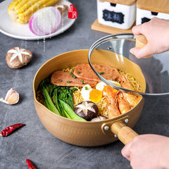 Baby Food Supplement Non-stick Household Non-stick Noodle Cooking Mini Hot Milk Pot - Mubimart -  