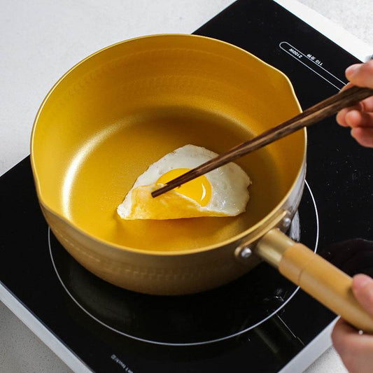 Baby Food Supplement Non-stick Household Non-stick Noodle Cooking Mini Hot Milk Pot - Mubimart