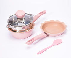 Baby Food Supplement Pan Frying Pan Milk Pan Maifan Stone Baby Non-Stick Pan - Mubimart -  