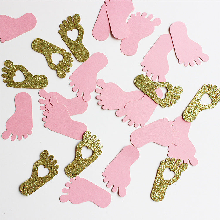 Baby Gender Reveal Party Paper Scrap - Mubimart -  