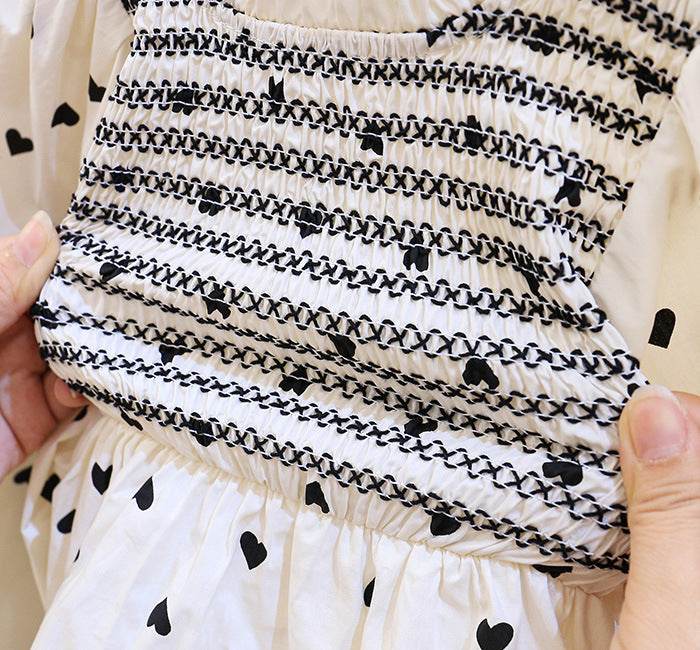 Baby Girl Baby Doll Shirt Top Flared Pants Two-piece Set - Mubimart
