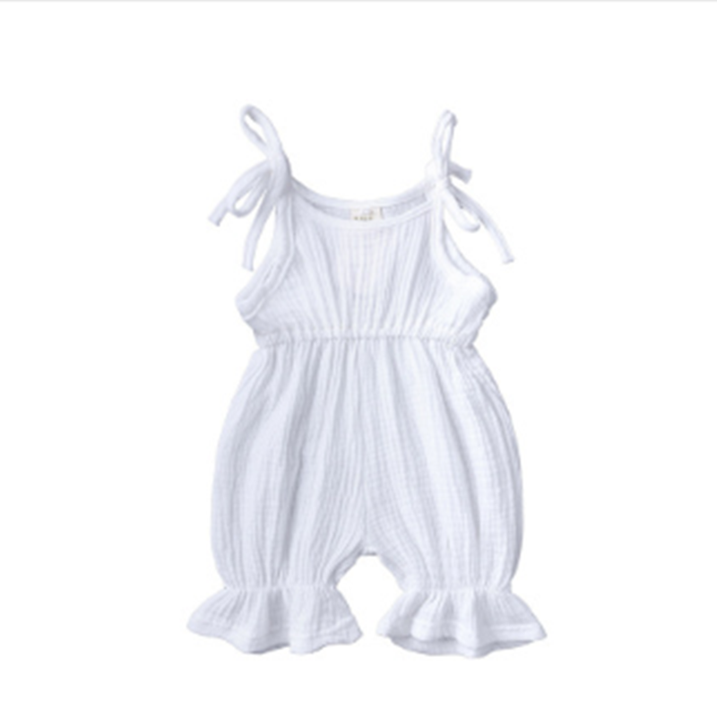 Mubimart Baby Girl Clothes Romper Jumpsuit Halter Summer Outfit Mubimart Baby girl casual wear Baby girl halter romper Baby girl jumpsuit Baby girl summer fashion Baby girl wardrobe essential Breathable baby romper Comfortable baby clothing Cute baby girl outfit Fashionable baby attire High-quality baby wear Infant fashion summer wear Infant girl halter outfit Soft baby jumpsuit Stylish infant romper Summer baby girl outfit Trendy baby girl clothes