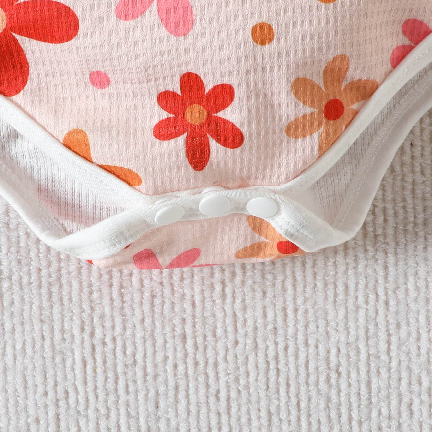 Baby Girl Clothing Flower Overall Dress Set - Mubimart