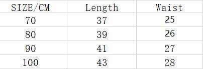 Baby Girl Denim Rainbow Printing Romper Apron Headscarf Two-piece Set - Mubimart