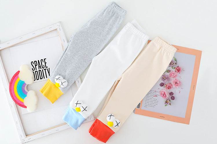 Baby Girl Korean Children Two-piece Suit - Mubimart