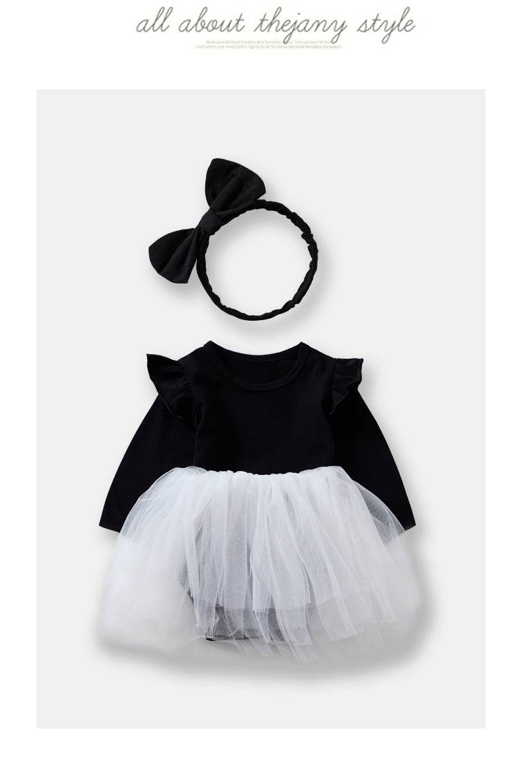 Baby Girl Korean style two piece set - Mubimart