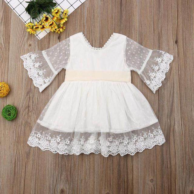 Baby Girl Princess Child Dress Party Prom Dress Fashion Girl - Mubimart