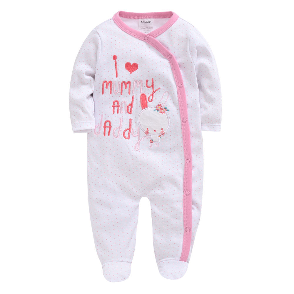 Baby Girl Romper Newborn Sleepsuit - Mubimart -  