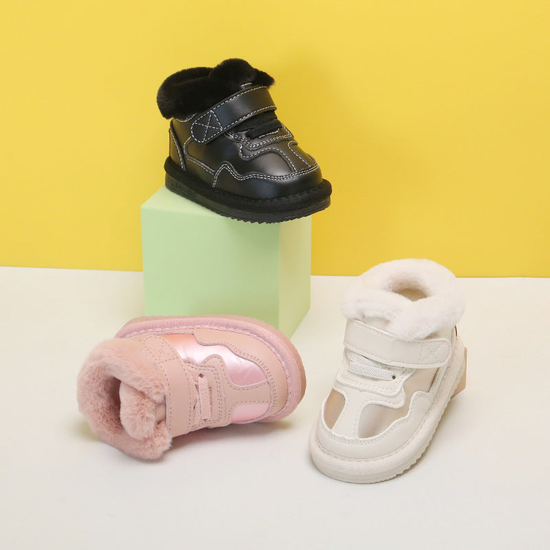 Baby Girl Soft-soled Sneakers For Toddlers - Mubimart - Baby Shoes 